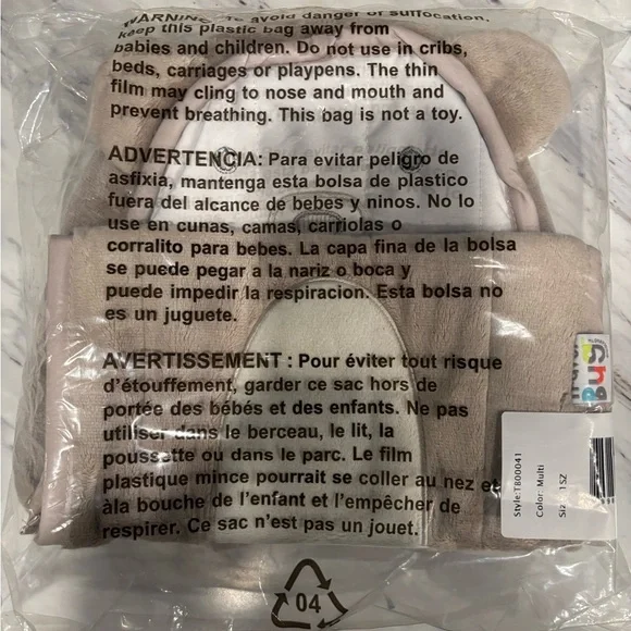 Adorable Bear Car Seat Cover Set - Picture 2 of 4